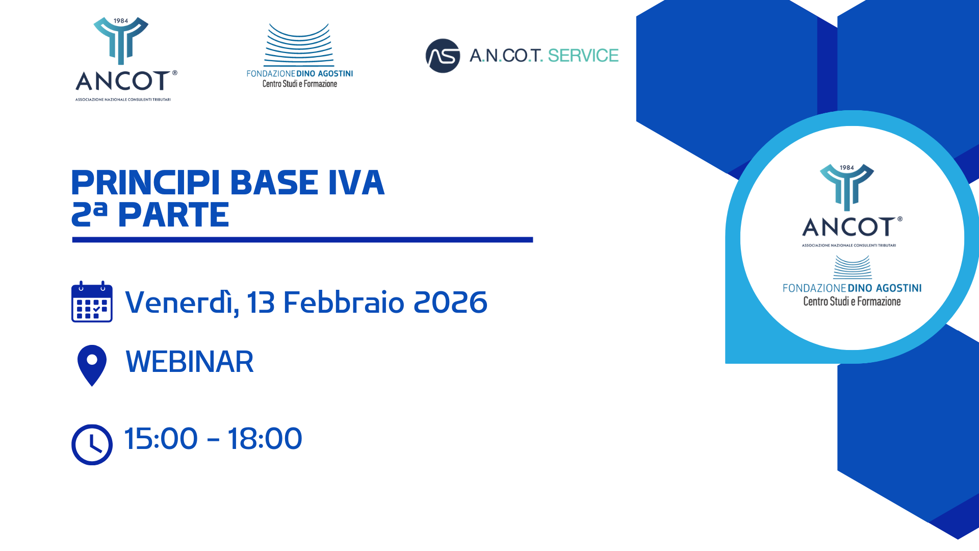 PRINCIPI BASE IVA – 2ª PARTE